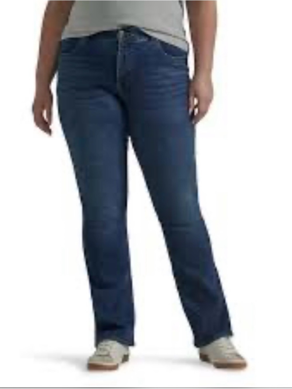 Vin LEE Denim Jeans Dark Wash Mud Rise straight leg casual essential Sz 14
